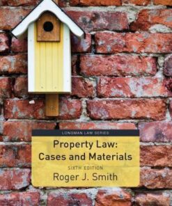 Property Law Cases And Materials 6Th Edition