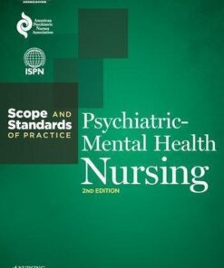 Psychiatric Mental Health Nursing Scope And Standards Of Practice 2Nd Edition