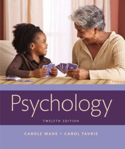 Psychology 12Th Edition Wade