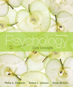 Psychology Core Concepts 7Th Edition