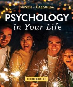 Psychology In Your Life Grison Gazzaniga