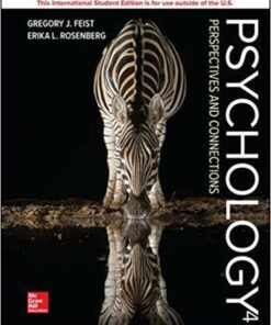 Psychology Perspectives And Connections 4th Edition