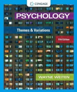 Psychology: Themes and Variations 11th Edition