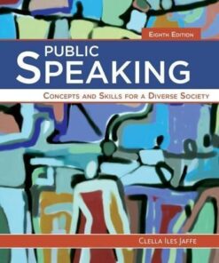 Public Speaking Concepts And Skills For A Diverse Society 8Th Edition