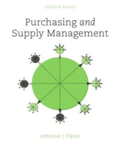 Purchasing And Supply Management 15Th Edition