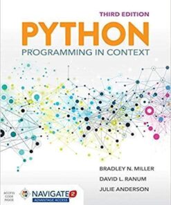 Python Programming In Context 3Rd Edition