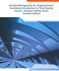 Quality Management For Organizational Excellence Introduction To Total Quality 7Th Edition