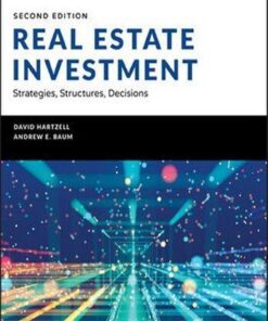Real Estate Investment Strategies Structures Decisions 2Nd Edition