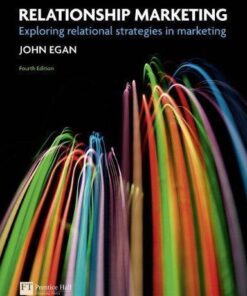 Relationship Marketing Exploring Relational Strategies In Marketing 4Th Edition