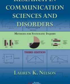 Research In Communication Sciences And Disorders Methods For Systematic Inquiry