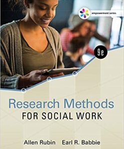Research Methods For Social Work 9Th Edition