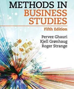 Research Methods In Business Studies 5Th Edition