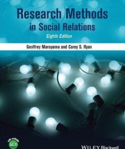 Research Methods In Social Relations 8Th Edition