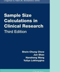 Sample Size Calculations In Clinical Research 3Rd Edition