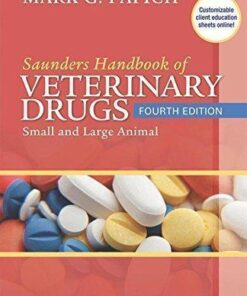 Saunders Handbook Of Veterinary Drugs Small And Large Animal 4E 4Th Edition
