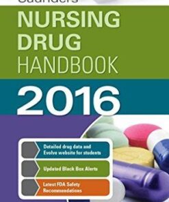 Saunders Nursing Drug Handbook 2016 1E