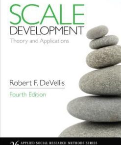 Scale Development Theory And Applications 4Th Edition