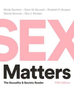 Sex Matters The Sexuality And Society Reader 5thEdition