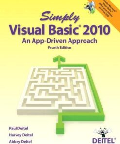 Simply Visual Basic 2010 An App Driven Approach 4Th Edition