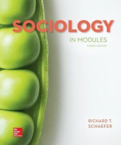 Sociology In Modules 4Th Edition