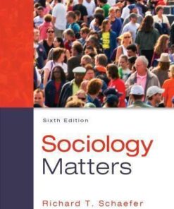 Sociology Matters 6Th Edition