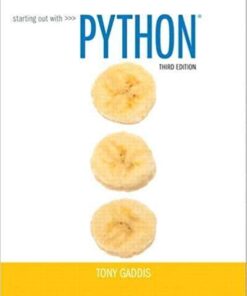 Starting Out with Python 3rd Edition