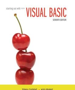 Starting Out With Visual Basic 7Th Edition