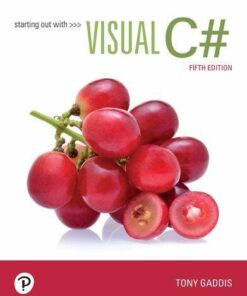 Starting Out With Visual C 5Th Edition