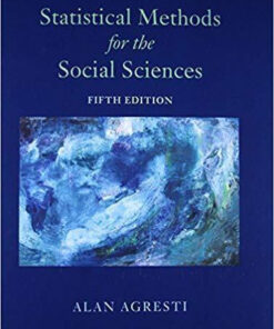 Statistical Methods For The Social Sciences 5Th Edition