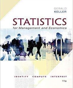 Statistics For Management And Economics 11Th Edition