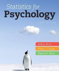 Statistics For Psychology 6Th Edition