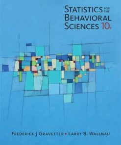 Statistics For The Behavioral Sciences 10Th Edition