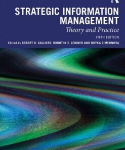 Strategic Information Management Theory And Practice 5Th Edition