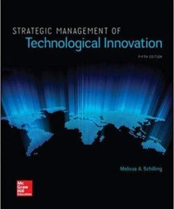 Strategic Management Of Technological Innovation 5Th Edition