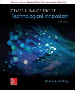 Strategic Management Of Technological Innovation - 9781260565799