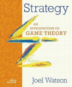 Strategy An Introduction To Game Theory 3Rd Edition