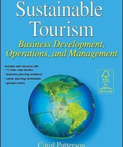 Sustainable Tourism With Web Resource Business Development Operations And Management