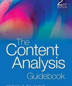 The Content Analysis Guid 2Nd Edition