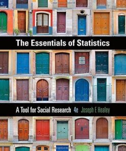 The Essentials Of Statistics A Tool For Social Research 4Th Edition