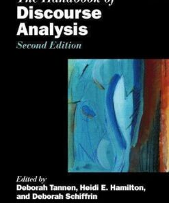 The Handbook Of Discourse Analysis 2Nd Edition