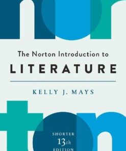 The Norton Introduction To Literature 13Th Edition