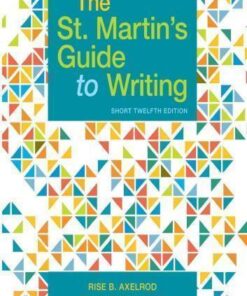 The St Martins Guide To Writing Short 12Th Edition