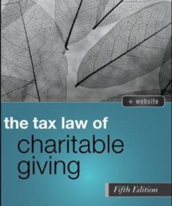 The Tax Law Of Charitable Giving