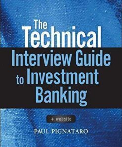 The Technical Interview Guide To Investment Banking Website
