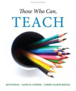 Those Who Can Teach 14Th Edition