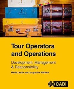 Tour Operators And Operations Development Management Responsibility