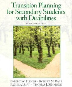 Transition Planning For Secondary Students With Disabilities