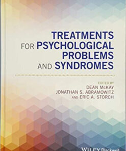 Treatments For Psychological Problems And Syndromes