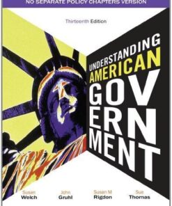 Understanding American Government 13Th Edition No Separate Policy Chapters Version