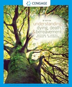 Understanding Dying Death And Bereavement 9Th Edition